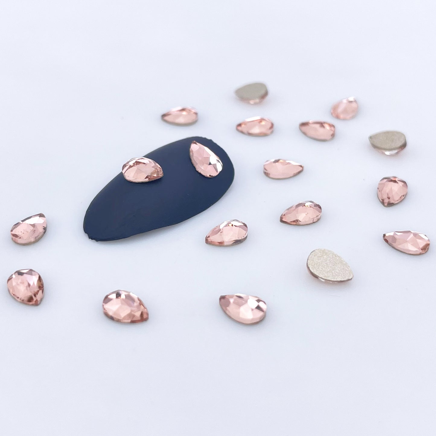 4*6 Tear Drop Glass Rhinestones