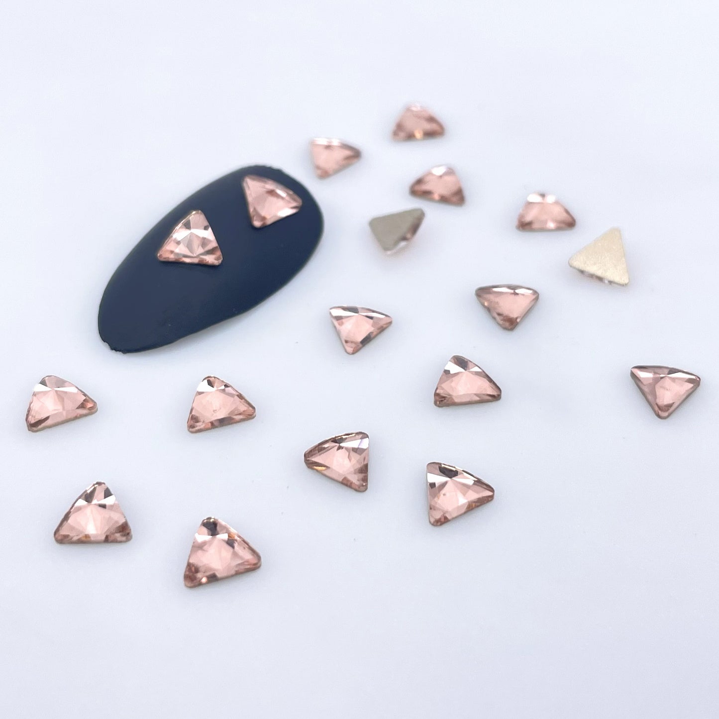 5*5 Triangle Glass Rhinestones