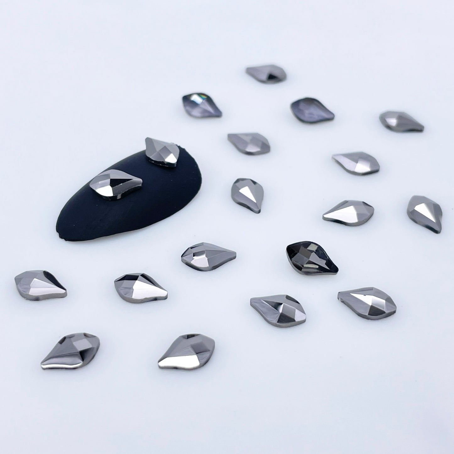 5*8 Maple Leaf Glass Rhinestones