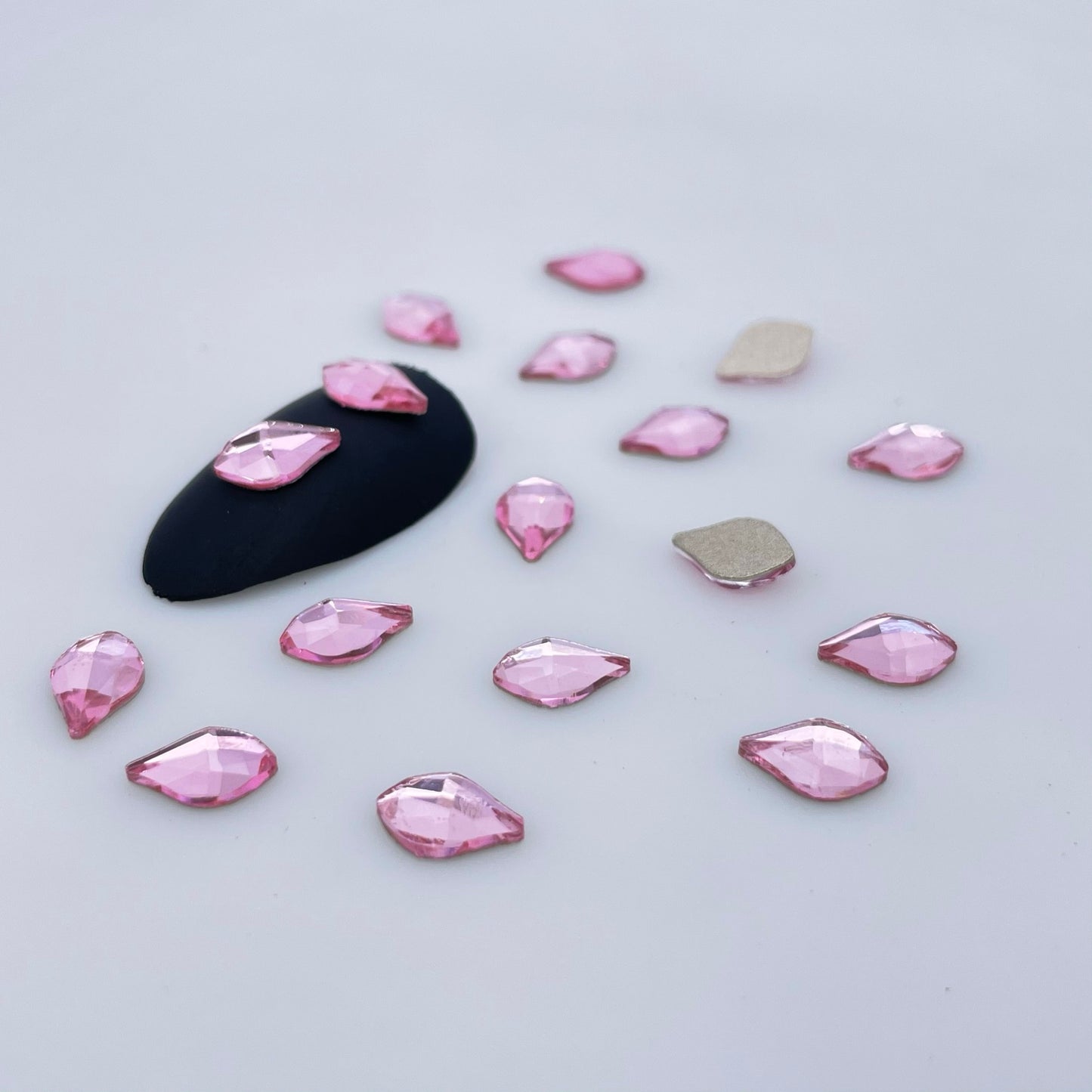 5*8 Maple Leaf Glass Rhinestones