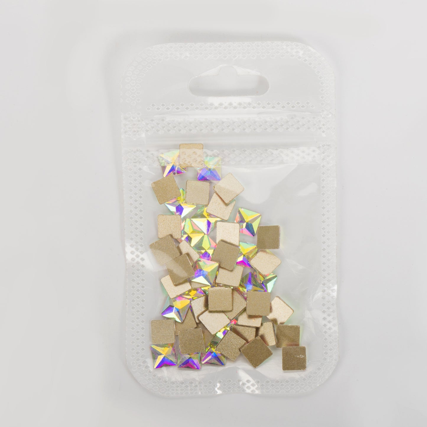 Square Rhinestone | Nail Art | N-1