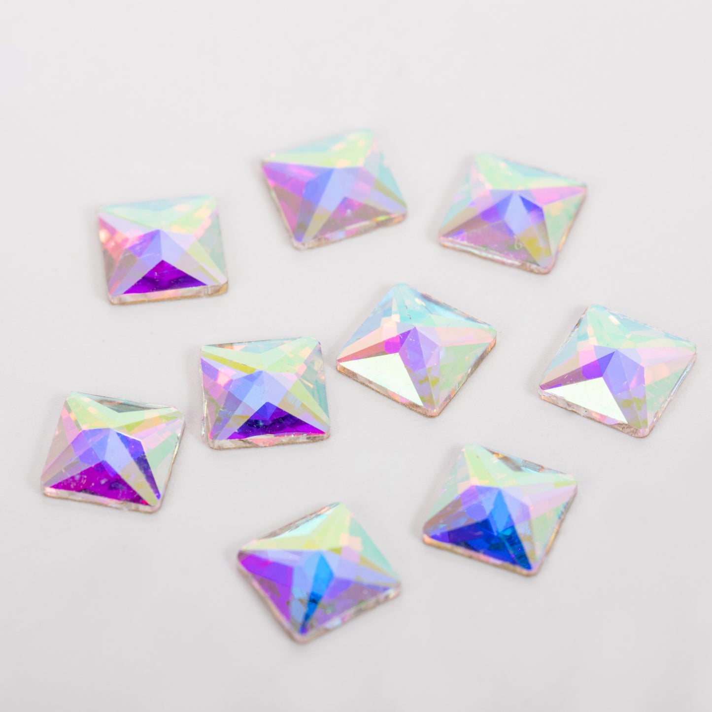 Square Rhinestone | Nail Art | N-1