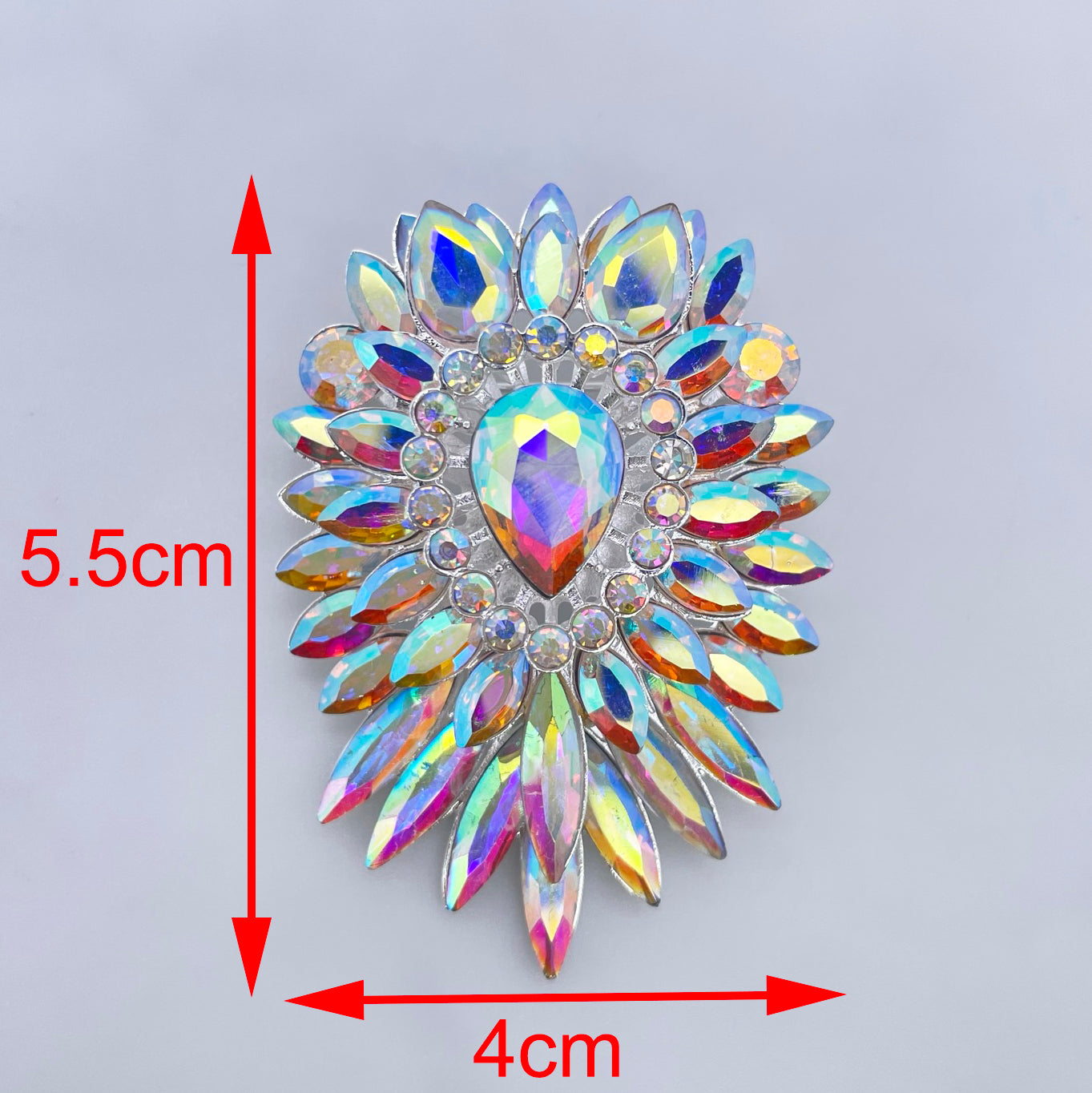 Rhinestone Brooch | BRH-1