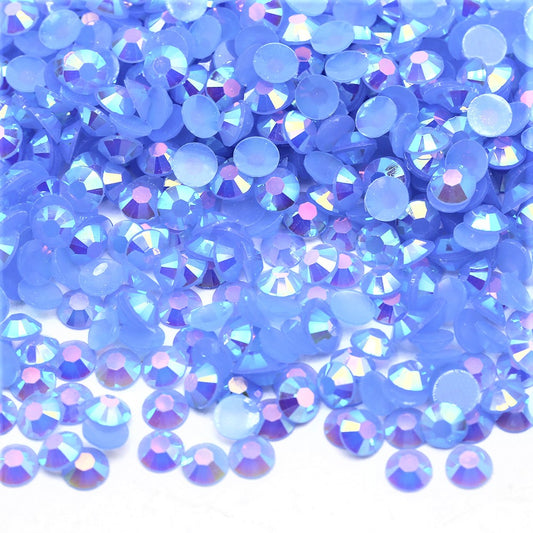 Pearl Blue Jelly Rhinestones