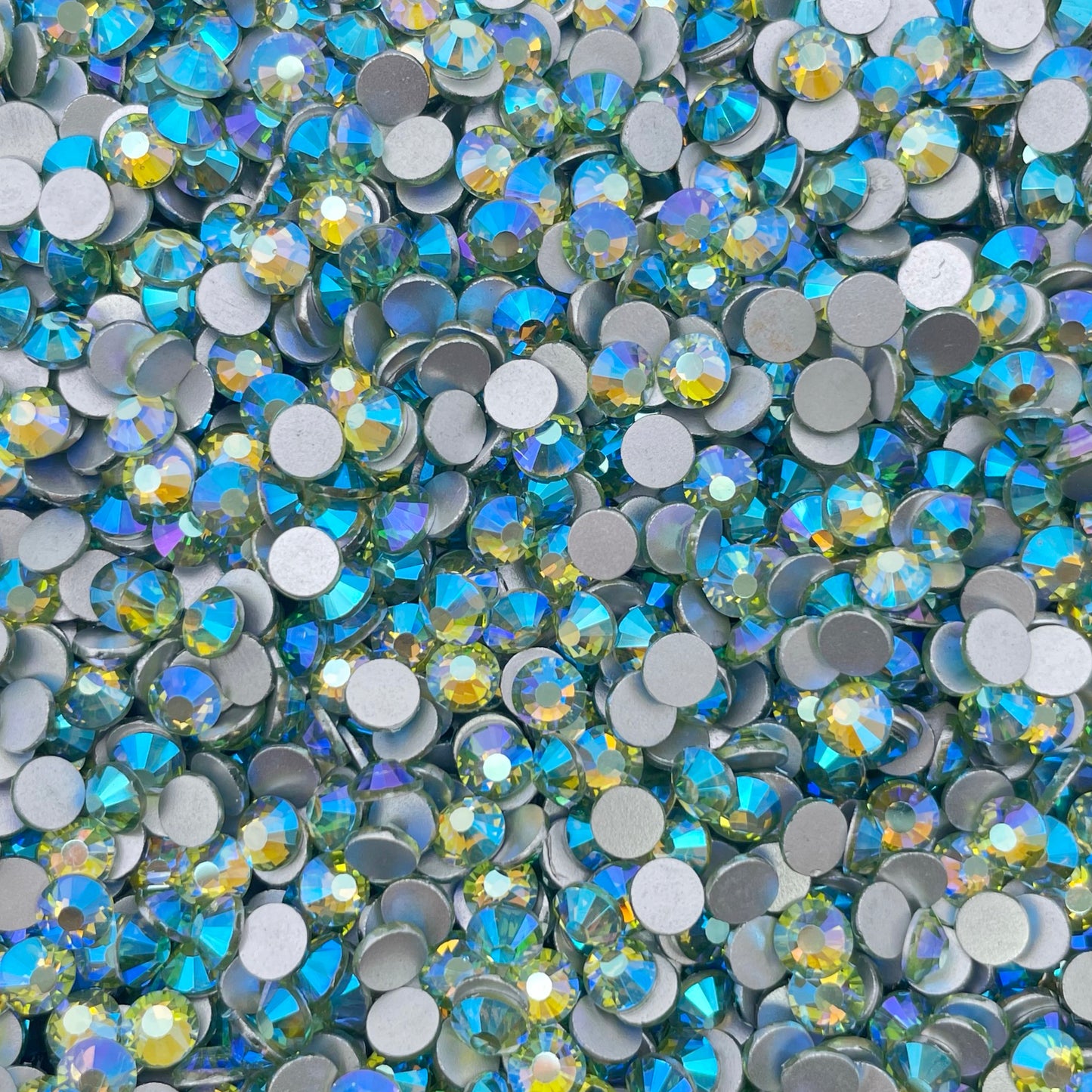 Periodot AB Glass Rhinestones