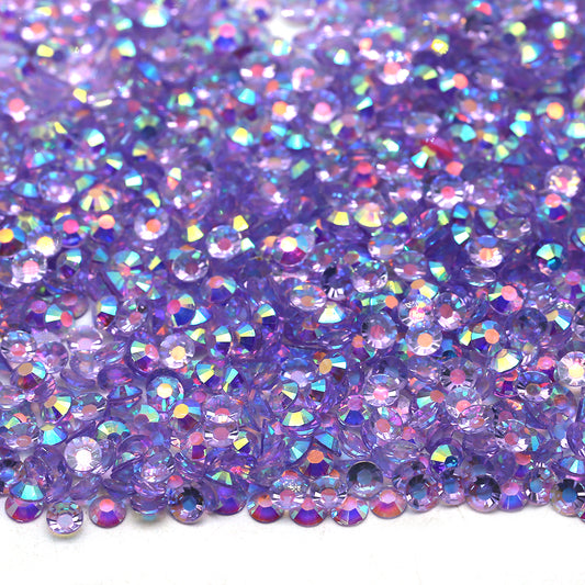 Purple AB TP Jelly Rhinestones