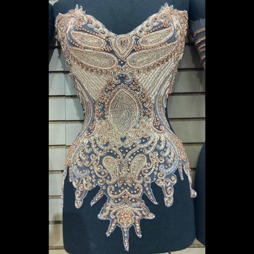 Dana Rhinestone Bodice