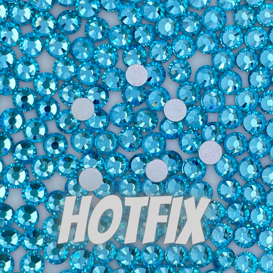 Aquamarine Hotfix | Wholesale | Rhinestones