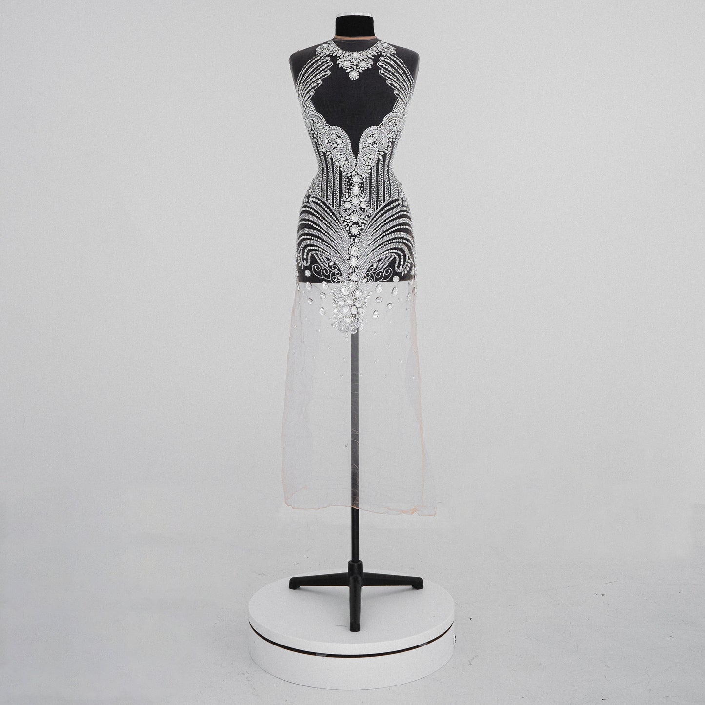 J Lo Rhinestone Fabric