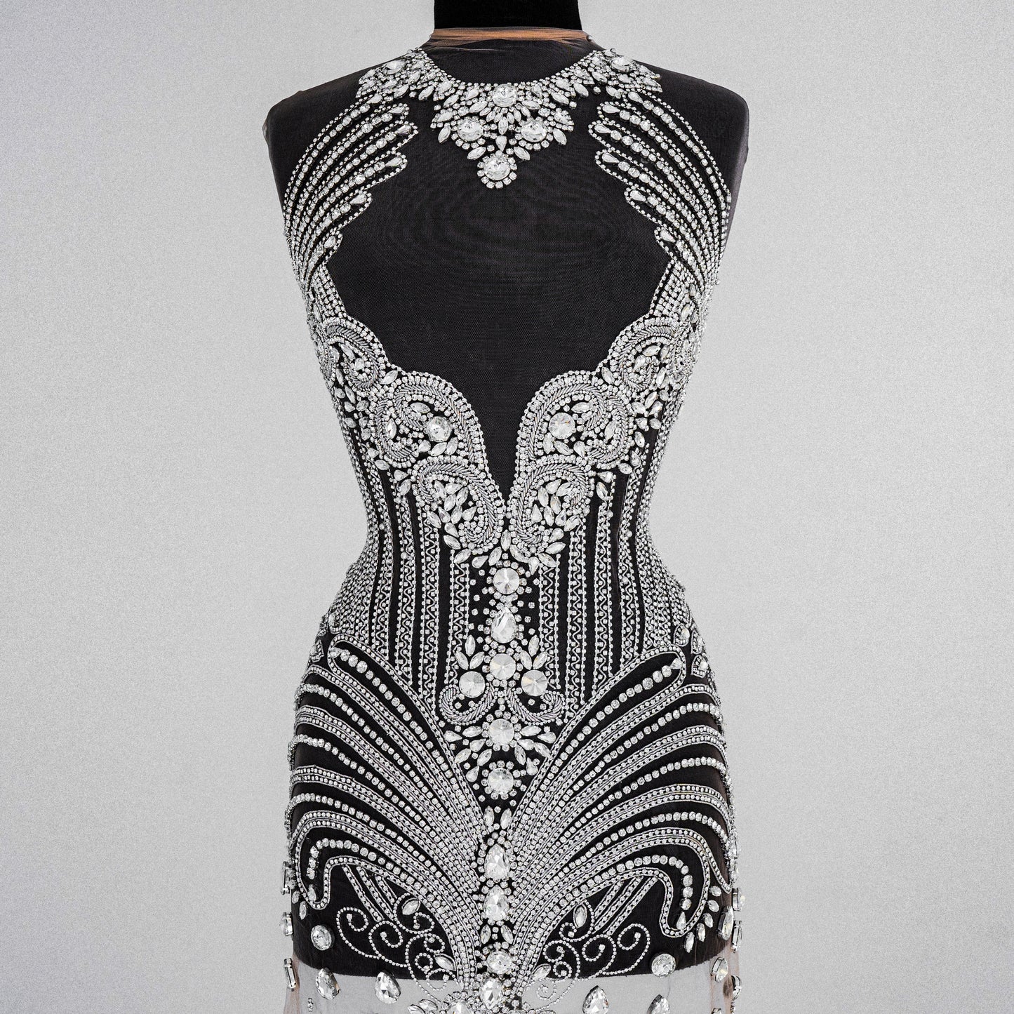 J Lo Rhinestone Fabric
