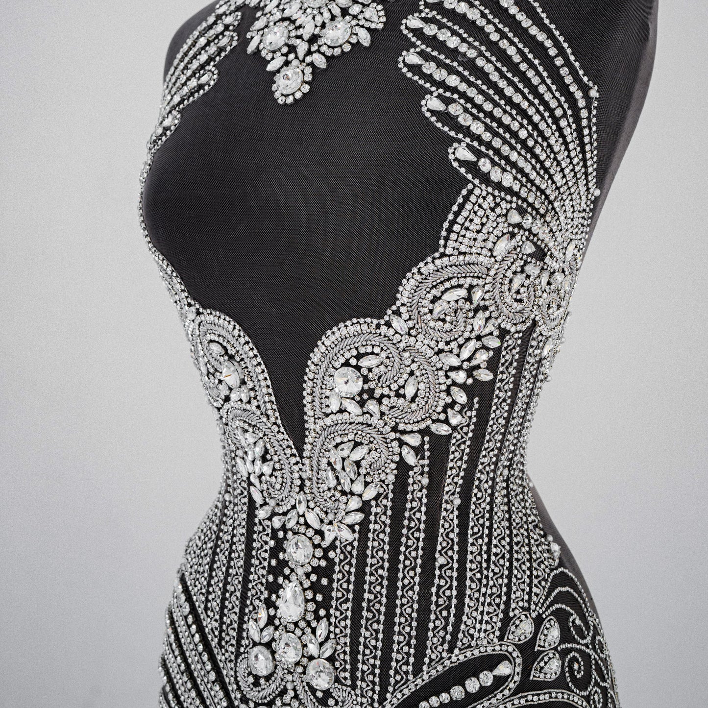 J Lo Rhinestone Bodice