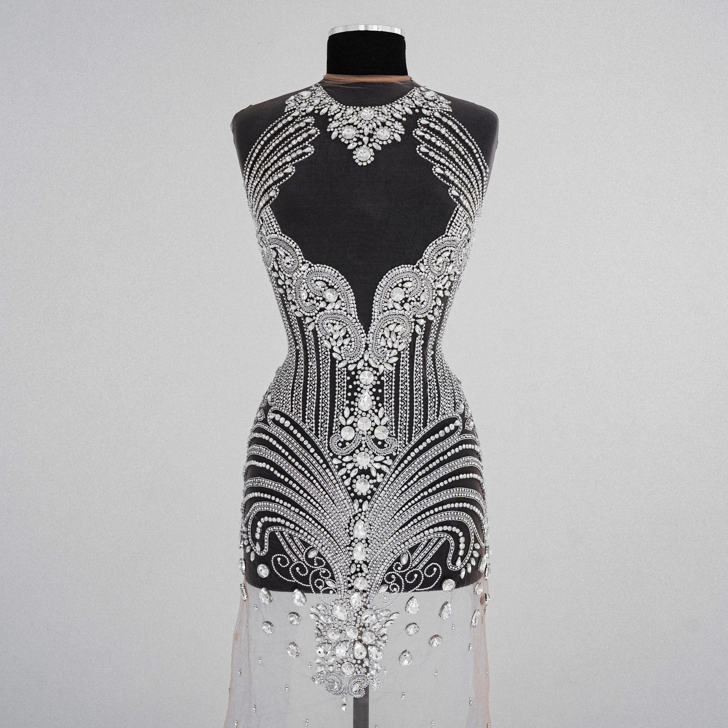 J Lo Rhinestone Fabric