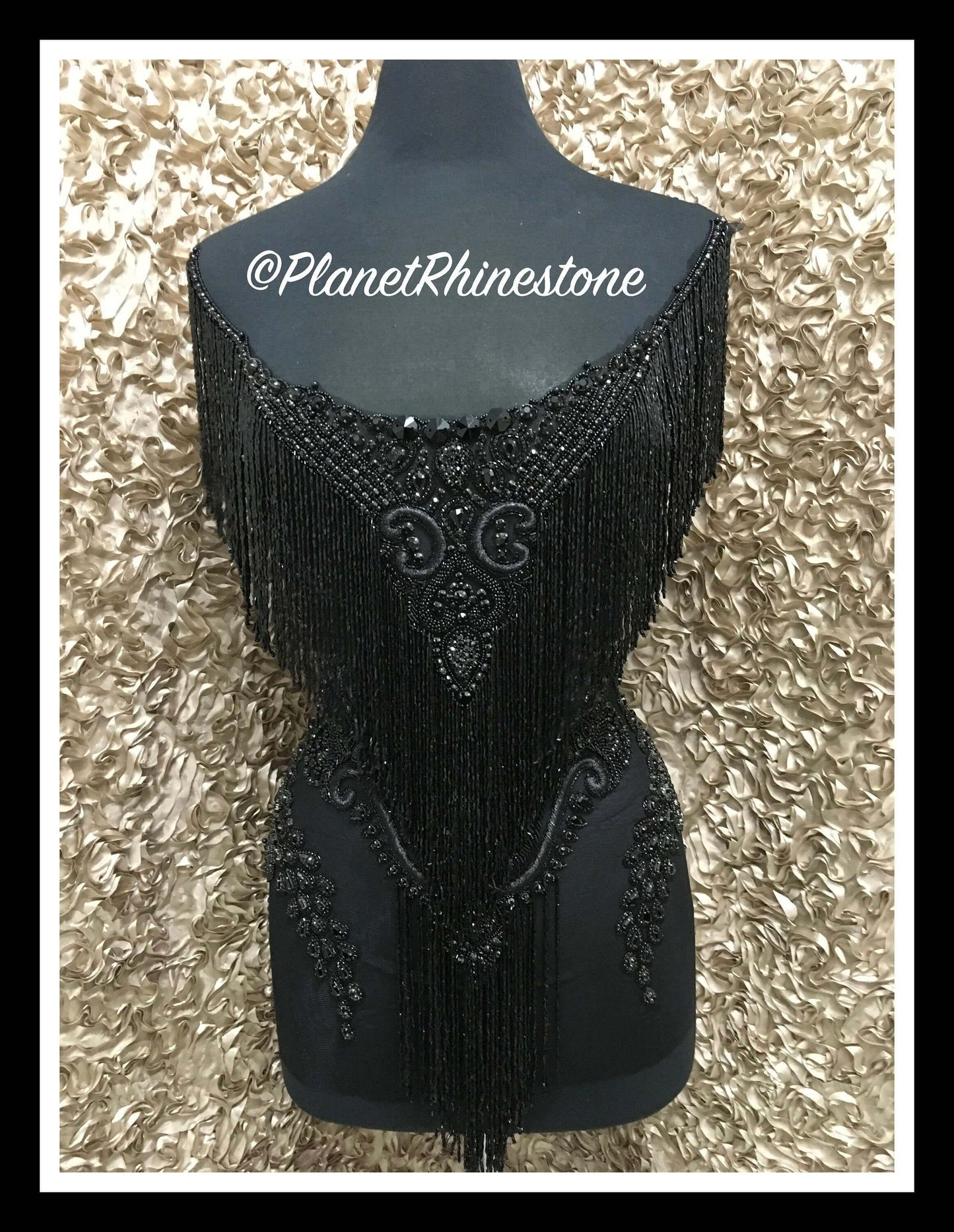 Waterfall Fringe Applique