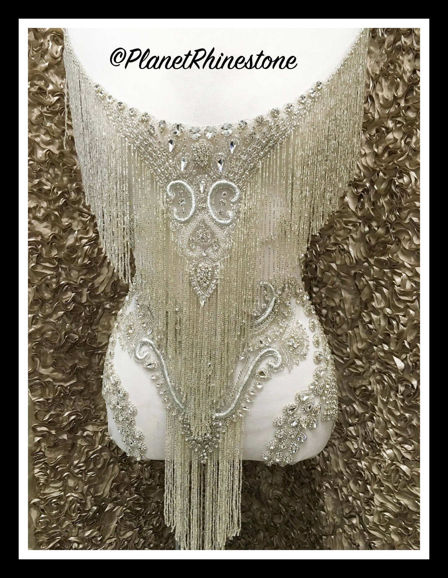 Waterfall Fringe Applique