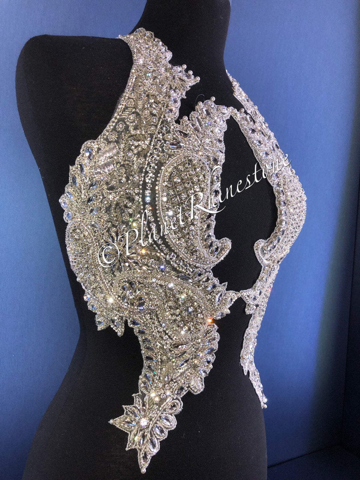 Wendy Rhinestone Pair Applique