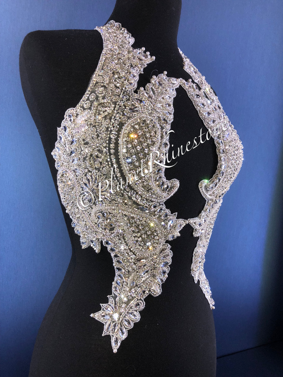 Wendy Rhinestone Pair Applique