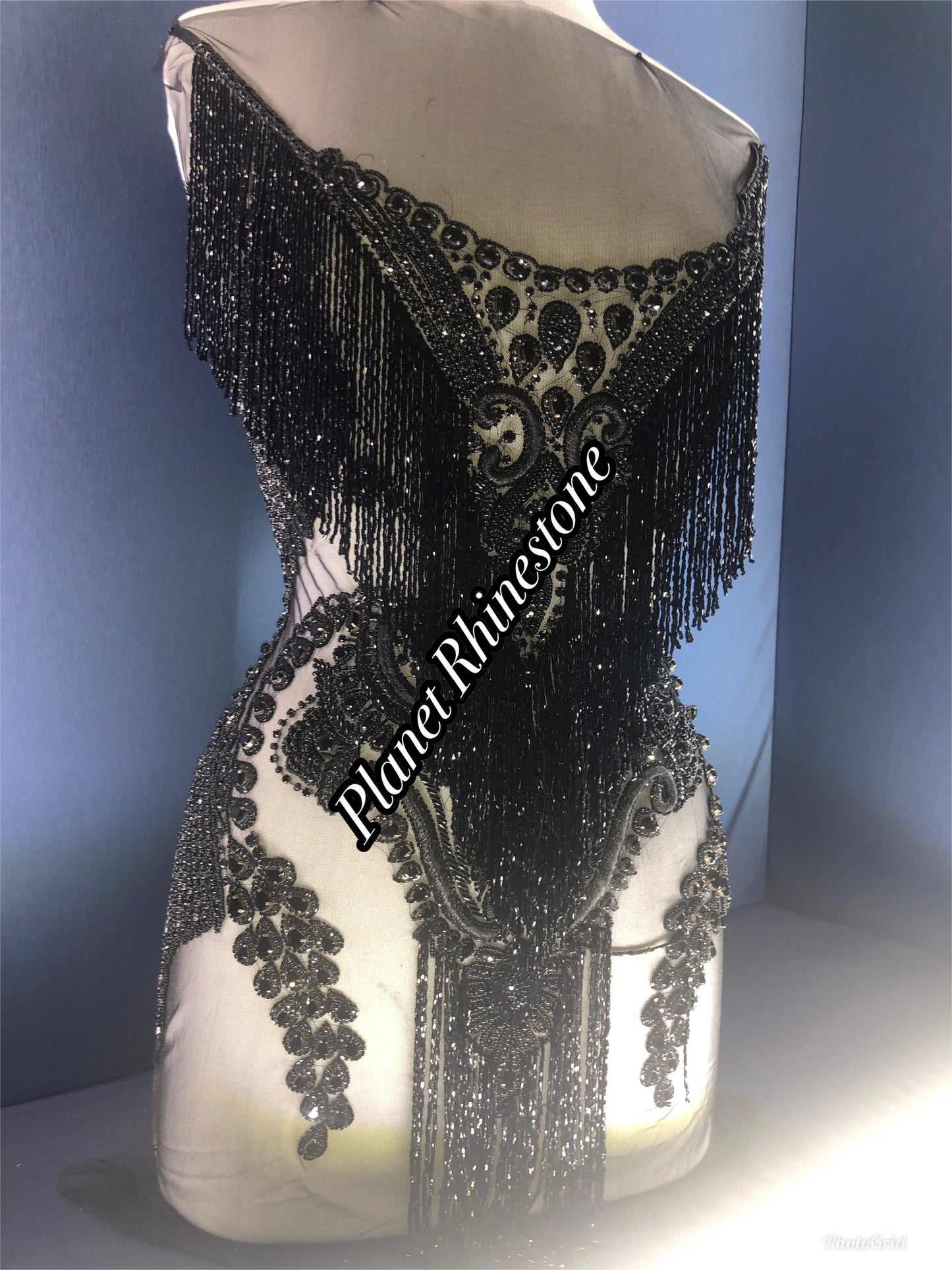 Waterfall Fringe Applique