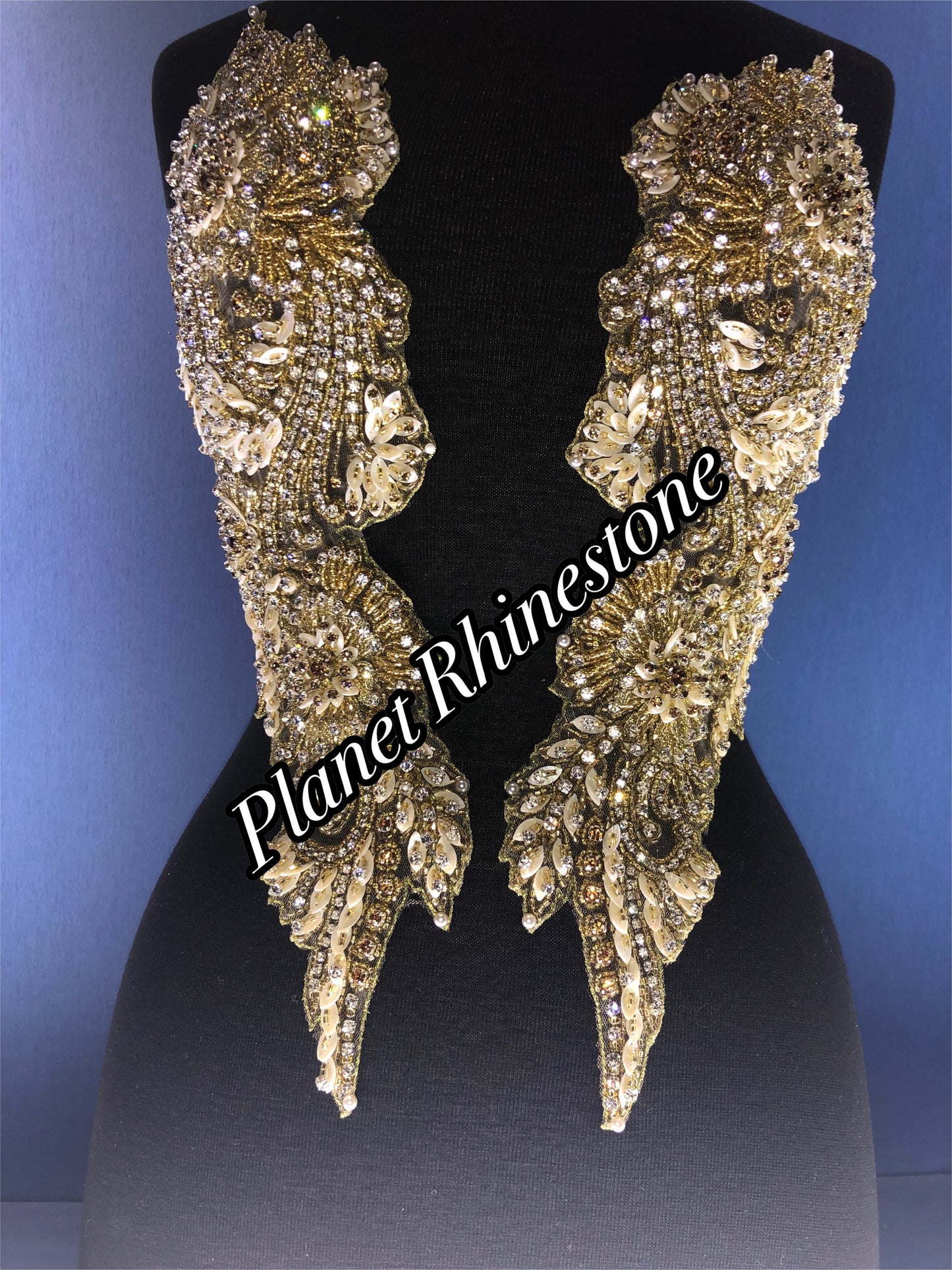 Melanie Crystal Beaded Bodice