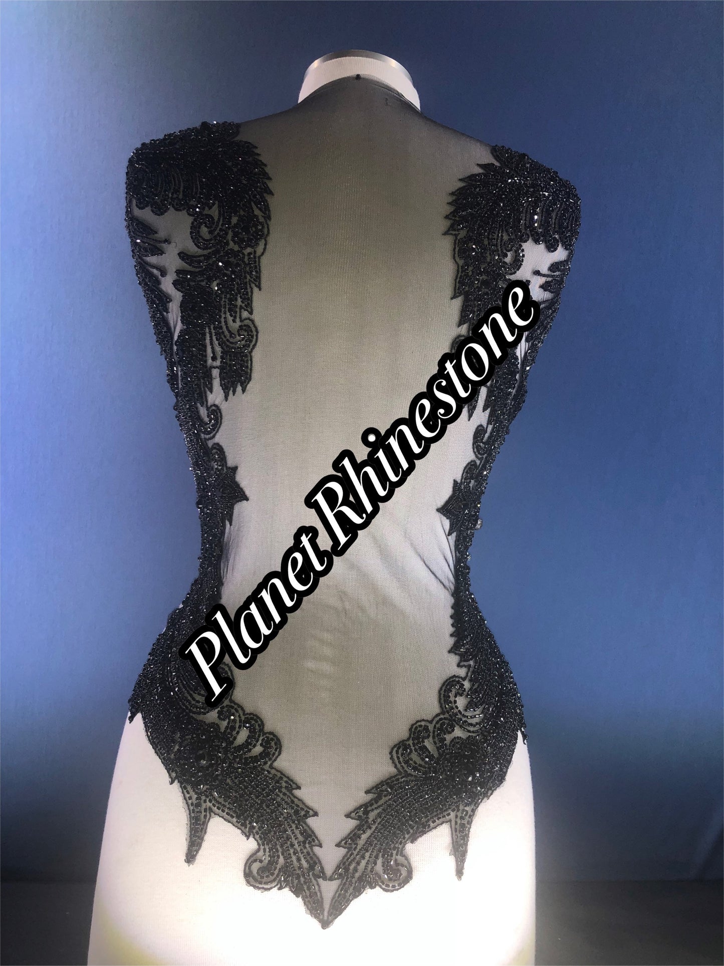 Alli Rhinestone Beaded Bodice