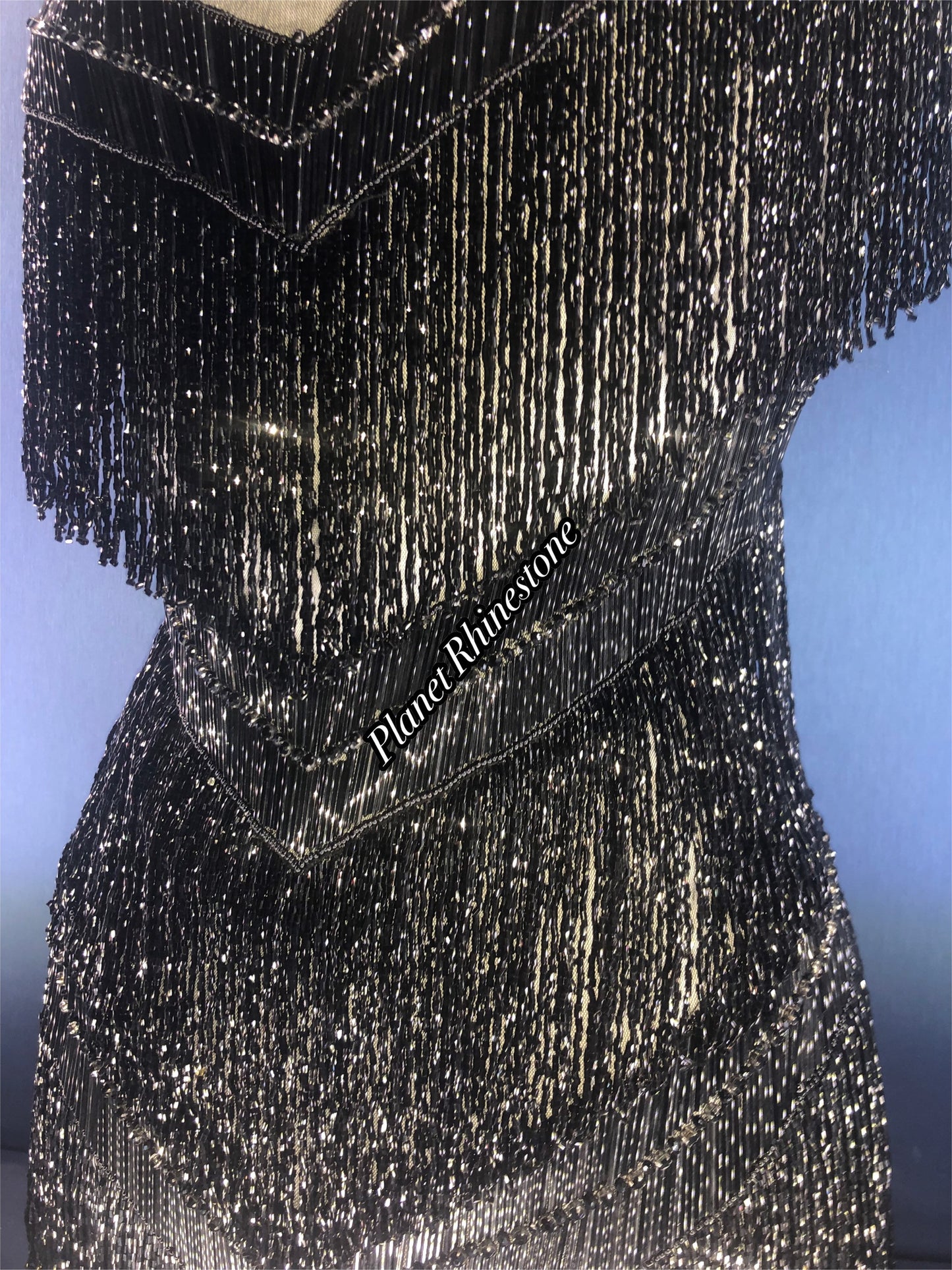 Amelia Beaded Fringe Bodice