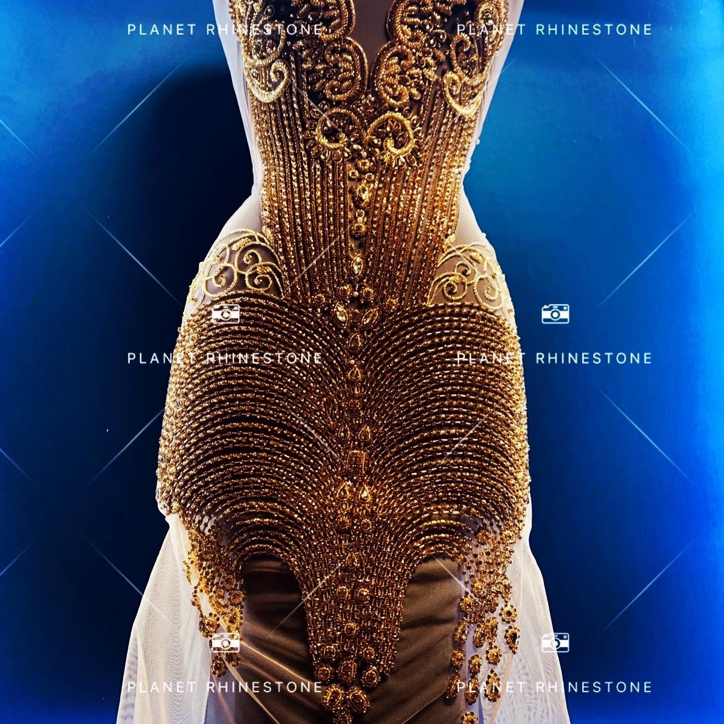 Nancy Rhinestoen Bodice