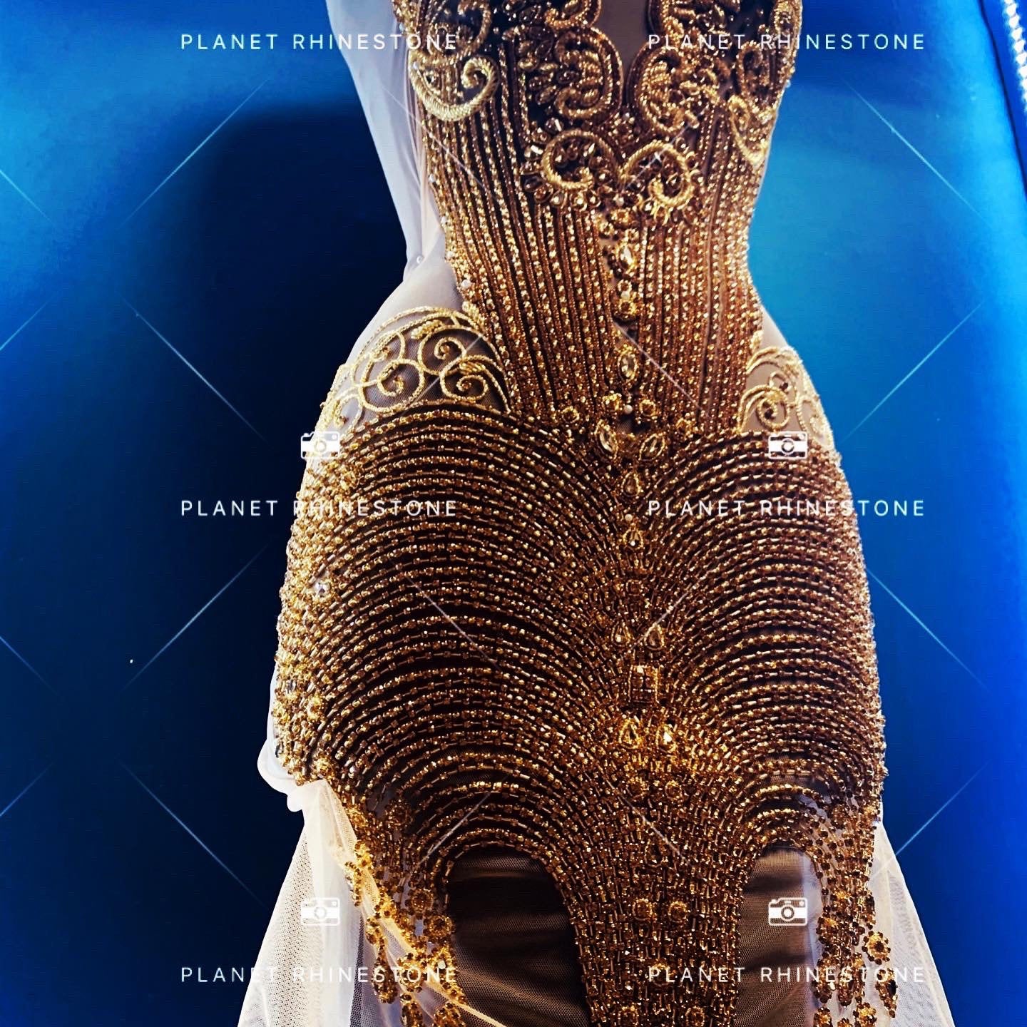 Nancy Rhinestoen Bodice