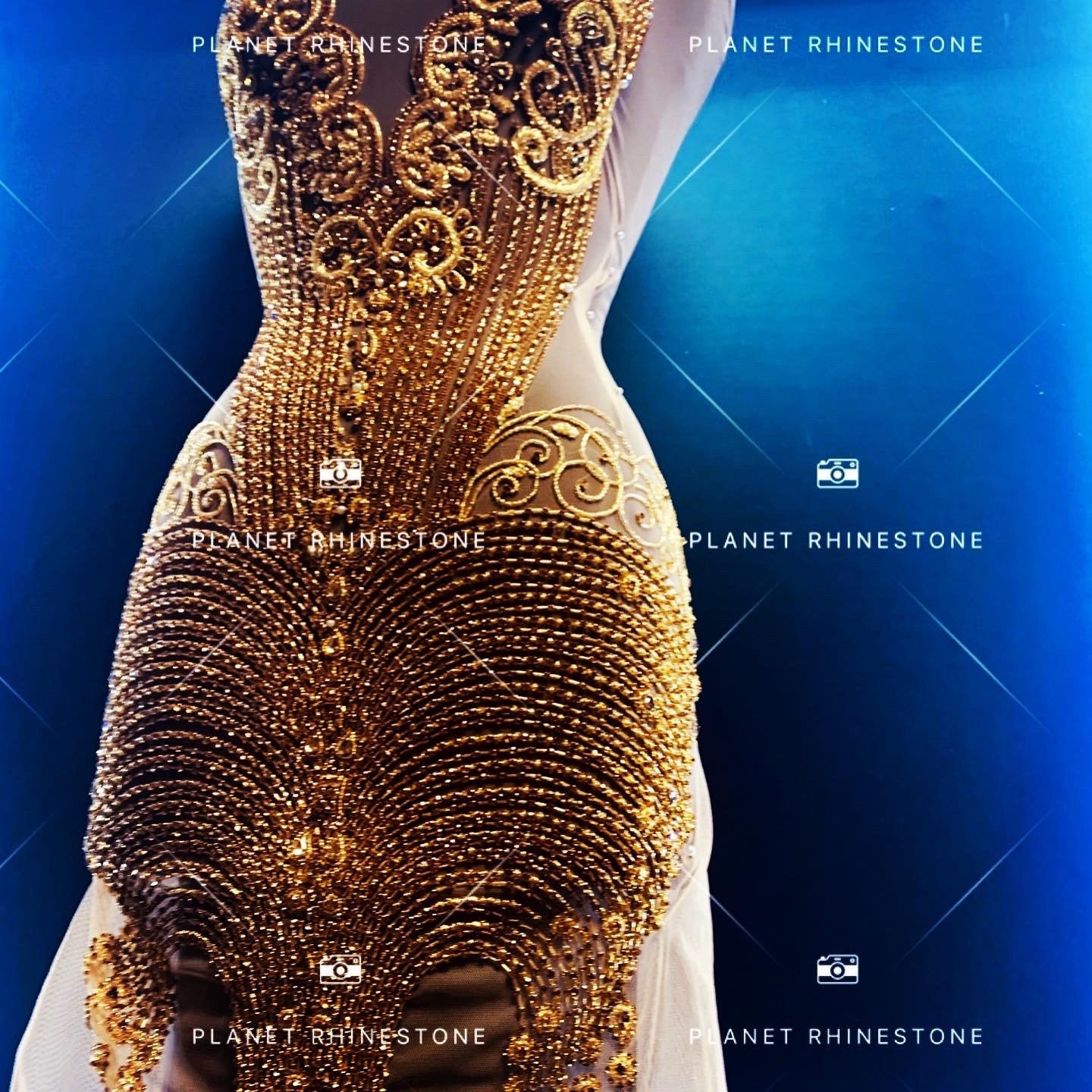 Nancy Rhinestoen Bodice