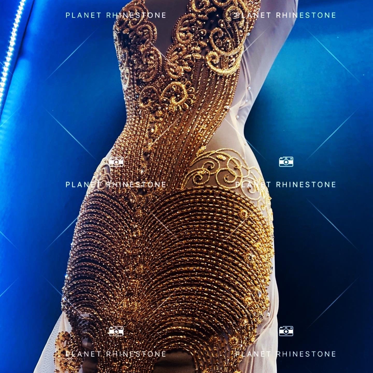 Nancy Rhinestoen Bodice