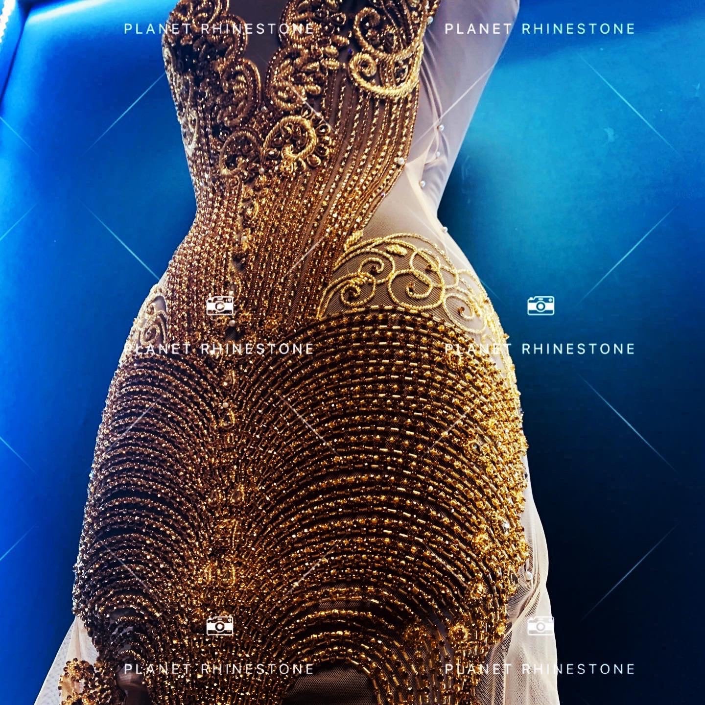 Nancy Rhinestoen Bodice