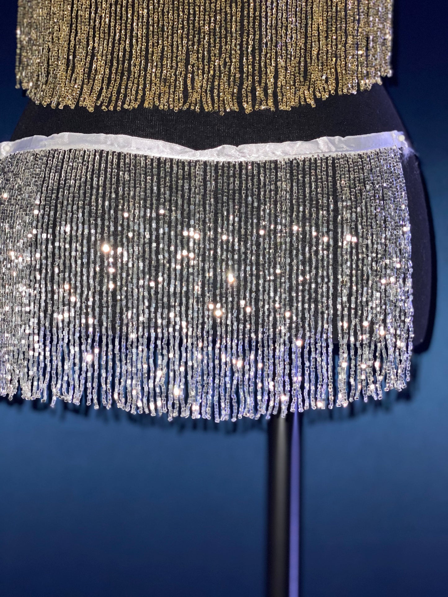 Beaded Fringe Trim | Rhinestone Fringe Trim