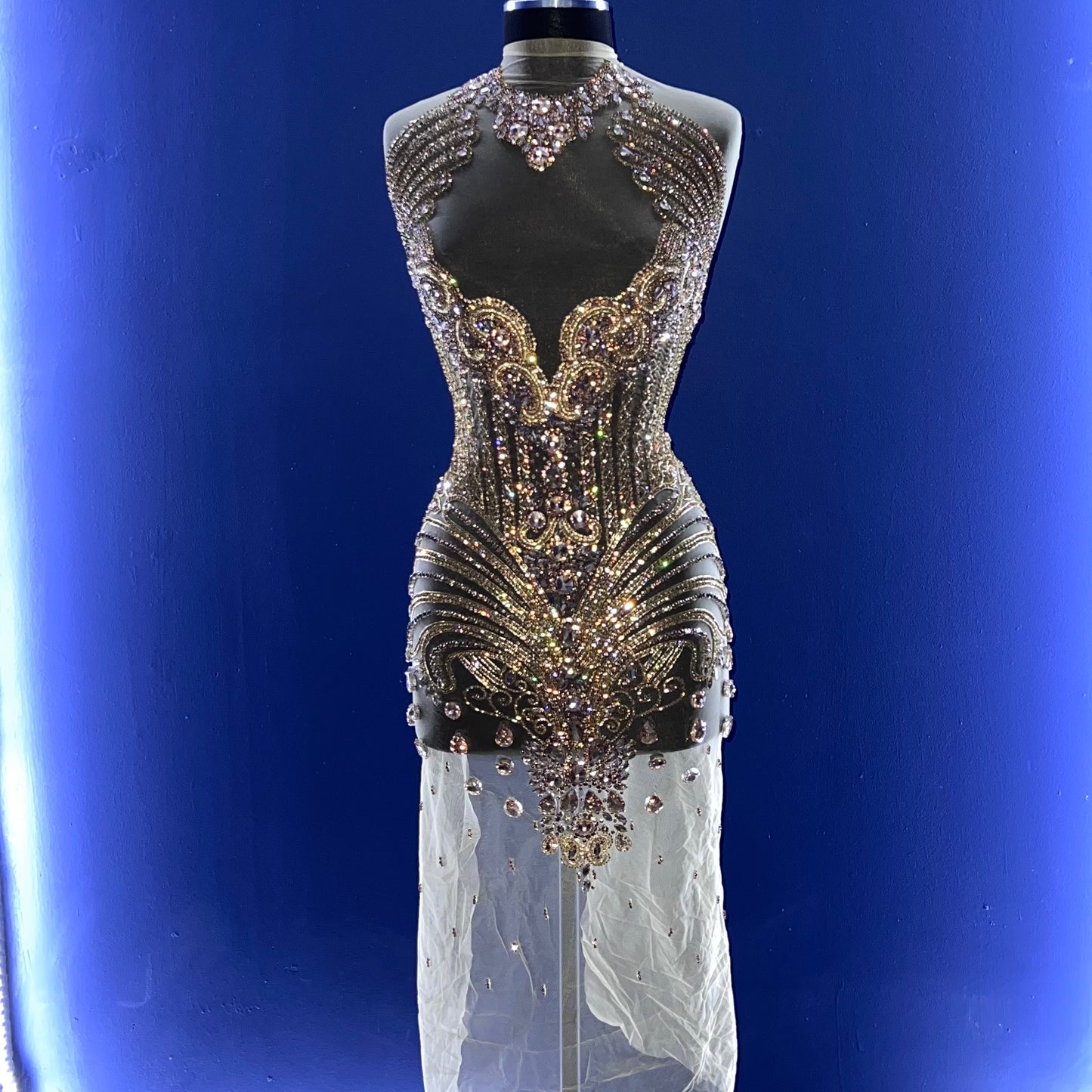 J Lo Rhinestone Bodice