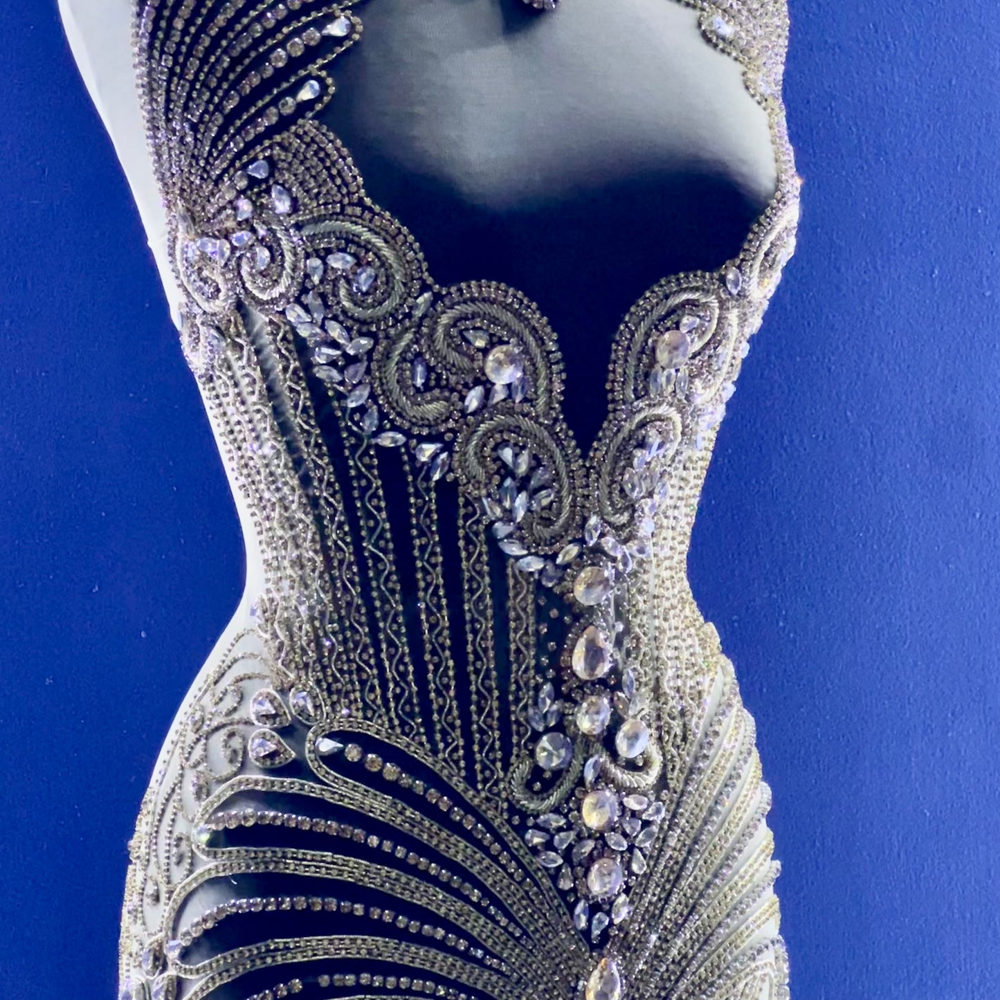 J Lo Rhinestone Bodice