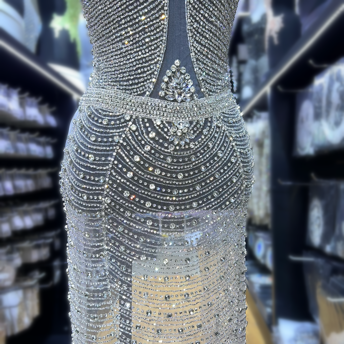 Kamelia Rhinestone Bodice