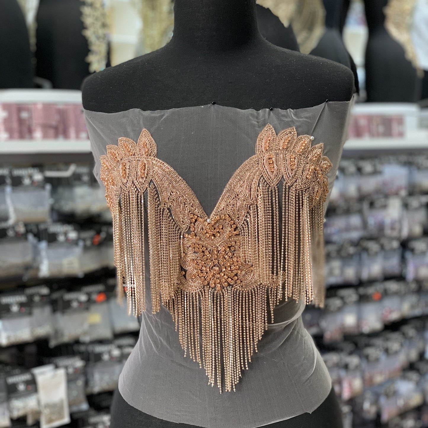 Bianca Fringe Applique