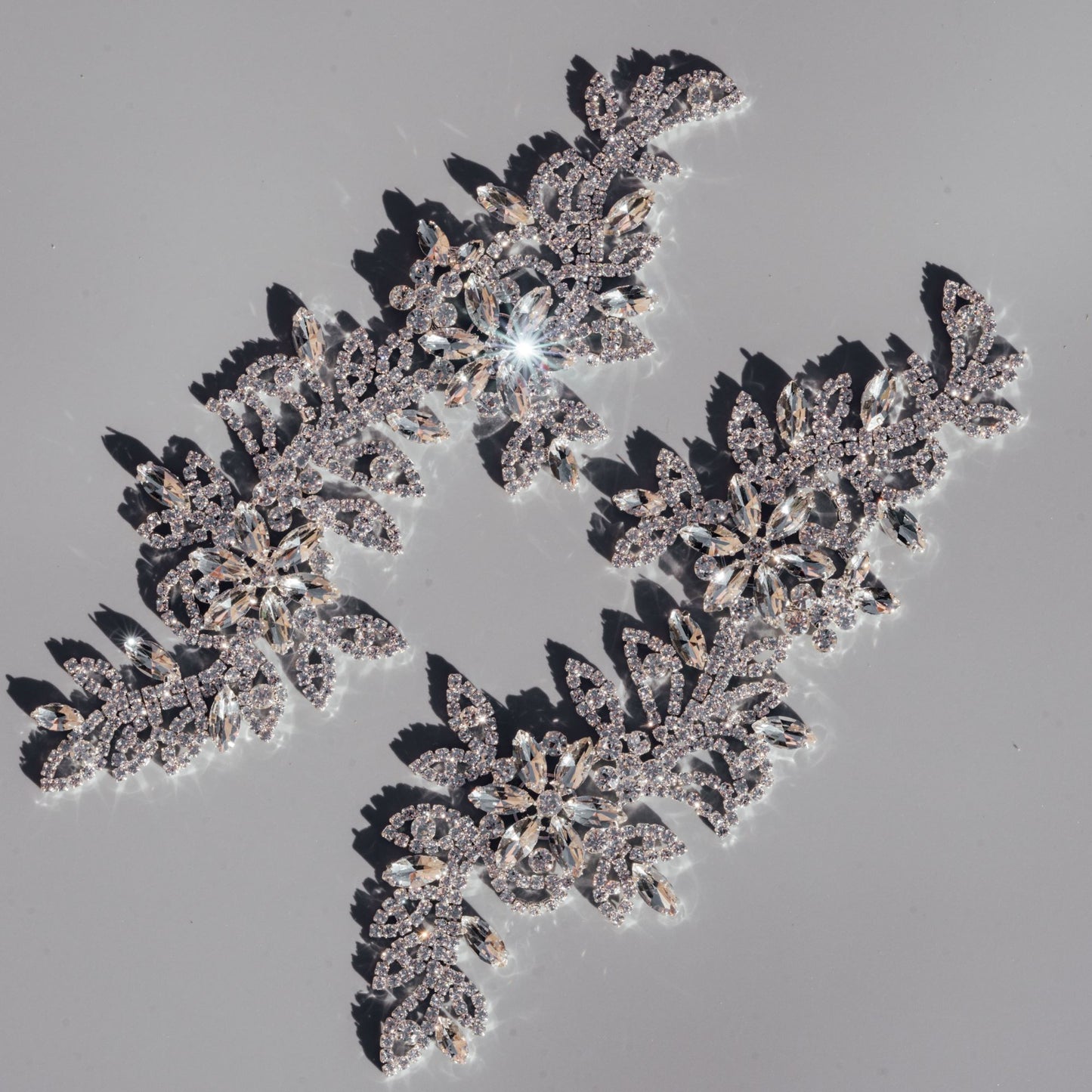 Rhinestone Applique Pair | SAL-2