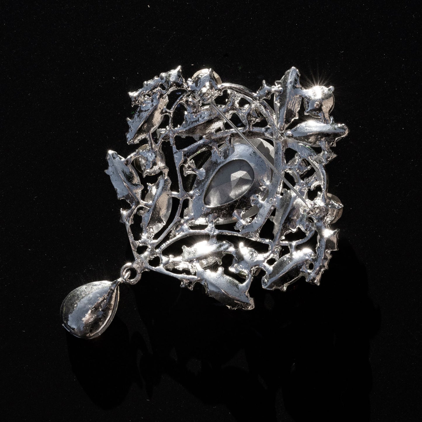 Rhinestone Vintage Brooch | B-8