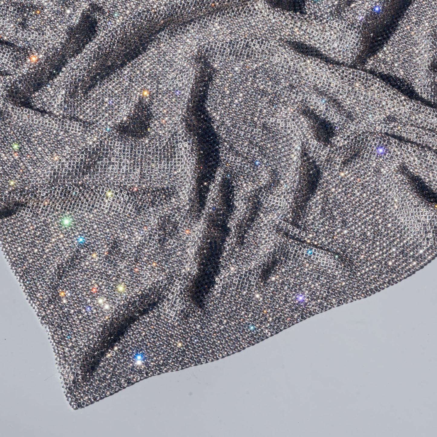 Crystal Metal Mesh Rhinestone Panels | S001