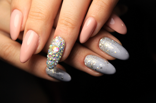 Best Ideas For Simple Rhinestone Nail Designs