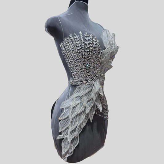 Bridget Rhinestone Bodice Applique