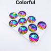 Round | 27*27mm | Pointed Back Rhinestones