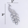 Peacock Rhinestone Brooch | BRH-18