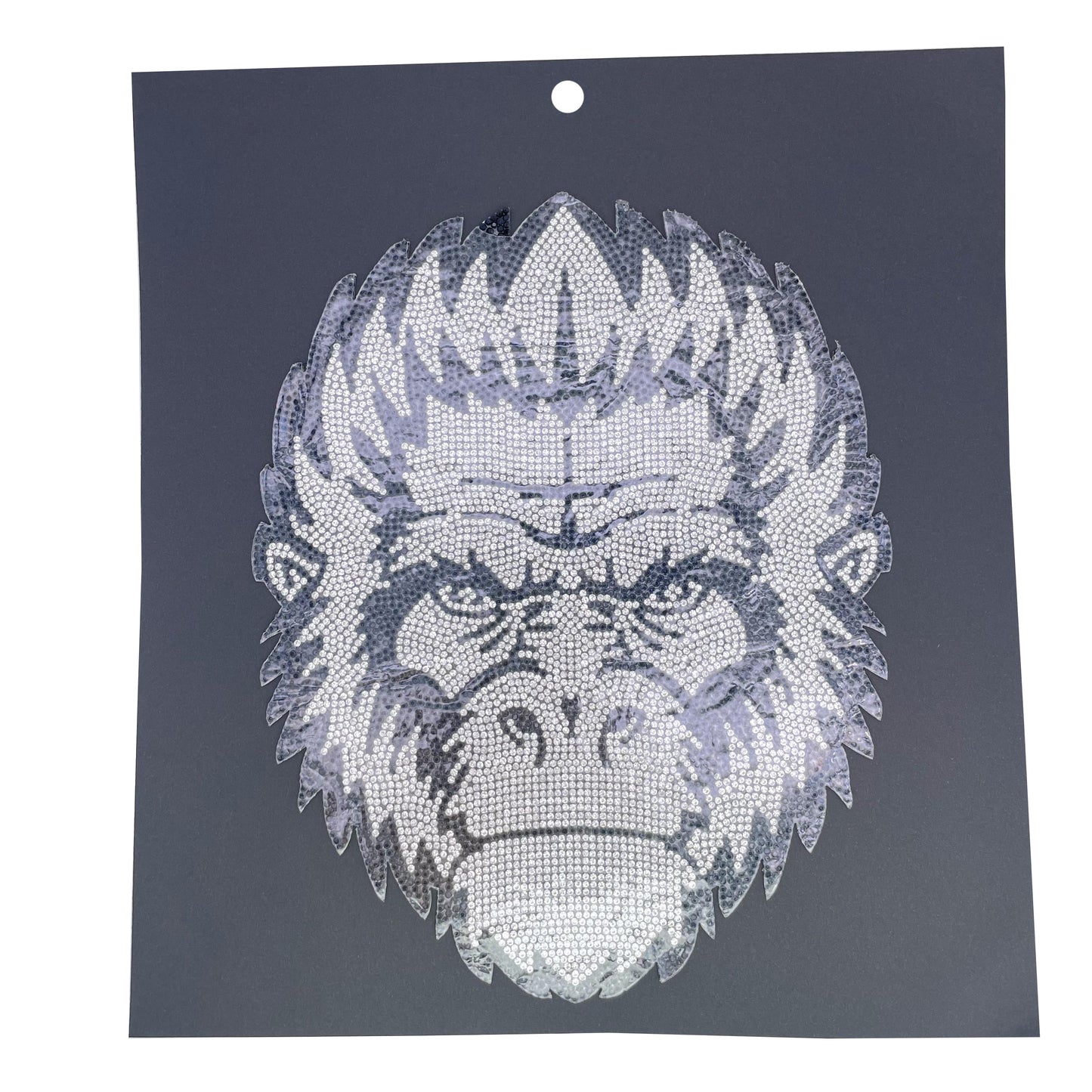 Gorilla Rhinestone Applique