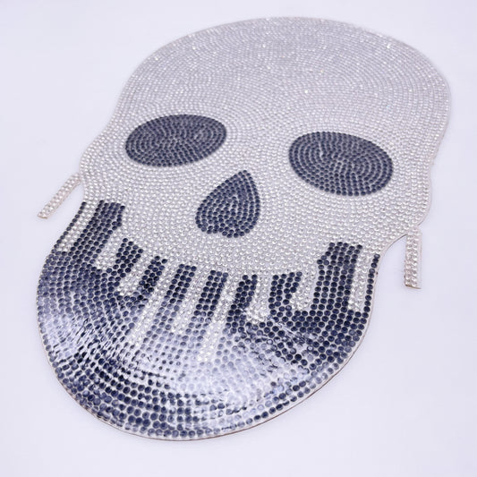 Skull Rhinestone Applique BG-59