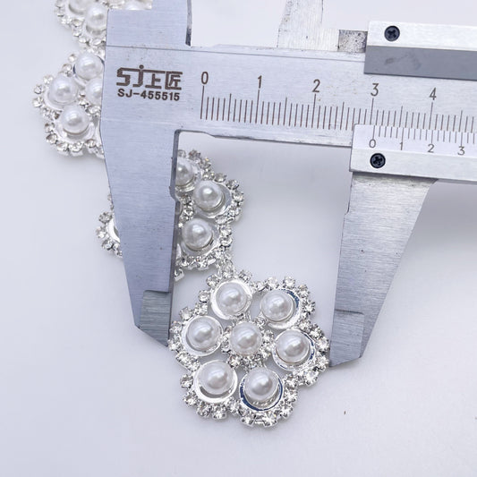 Rhinestone Pearl Trim | SCA-50