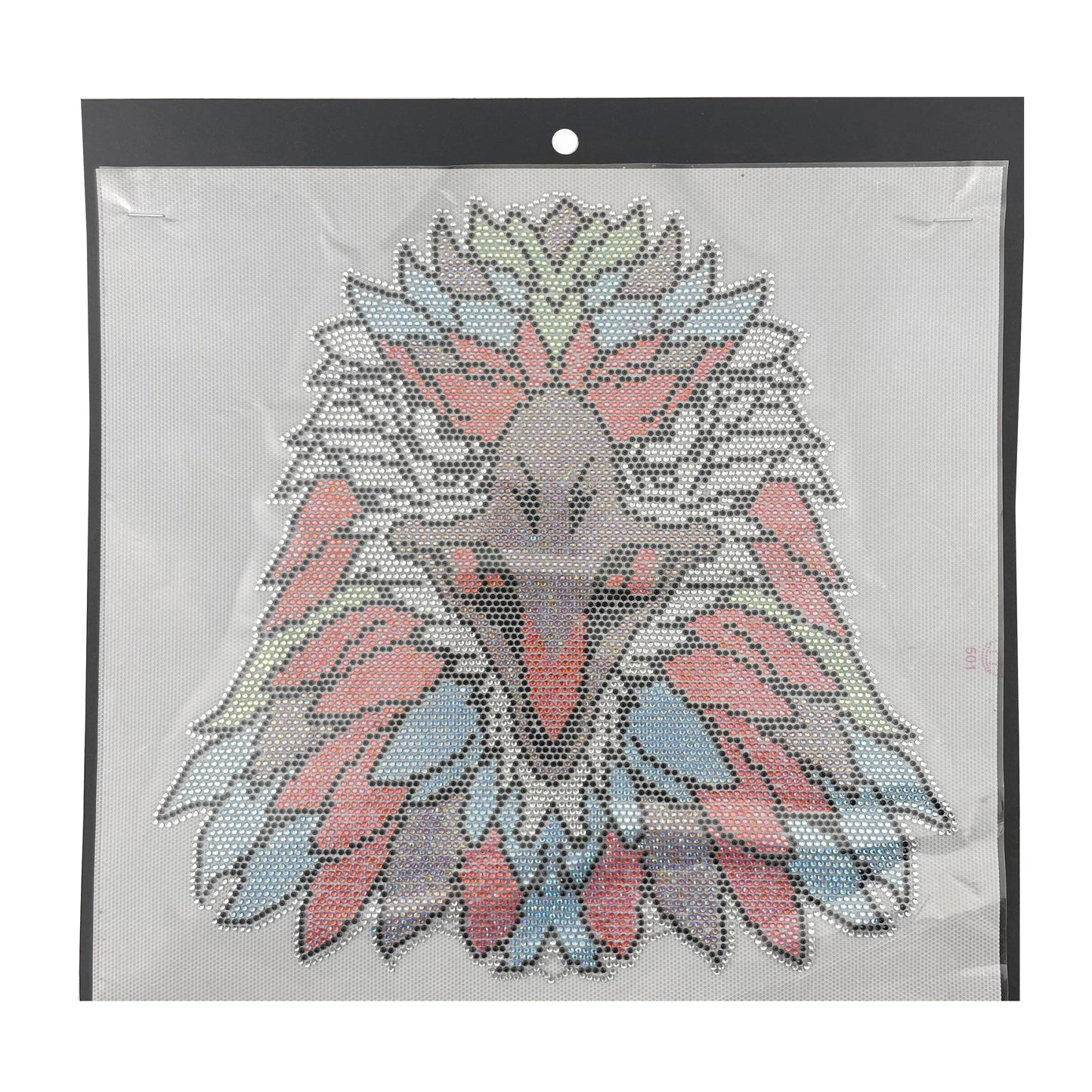 Colorful Bird Rhinestone Transfer HT-93