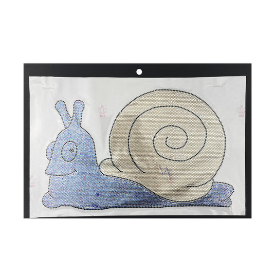 Rhinestone Snail Transfer