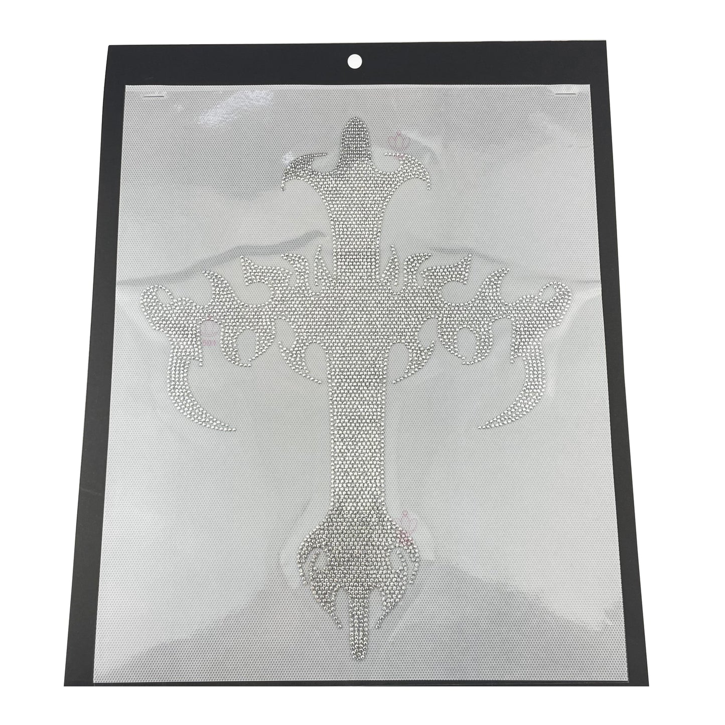 Rhinestone Cross Transfer HT-98