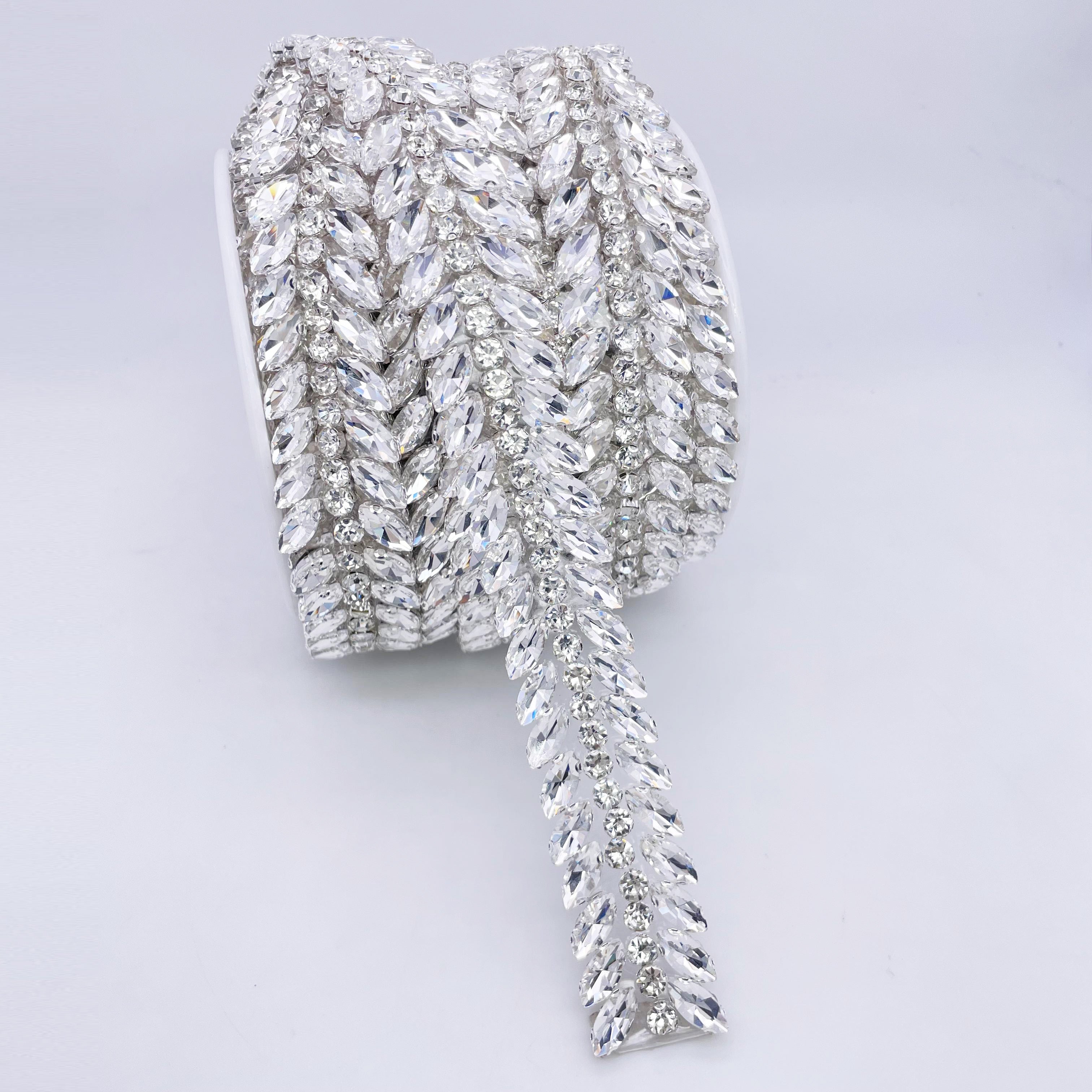 Stretch Rhinestone Trims Rhinestone Trim SCA-14 | Planet Rhinestone