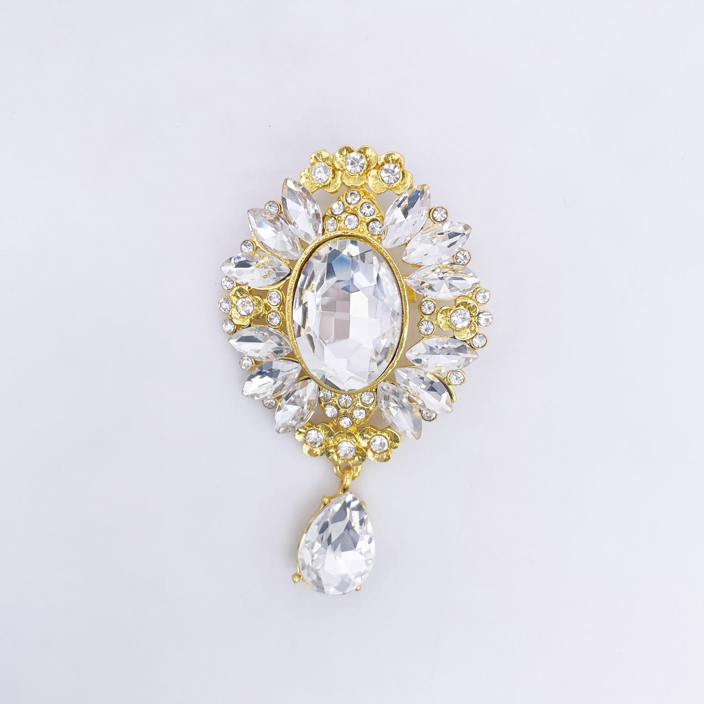 Rhinestone Brooch | BRH-44