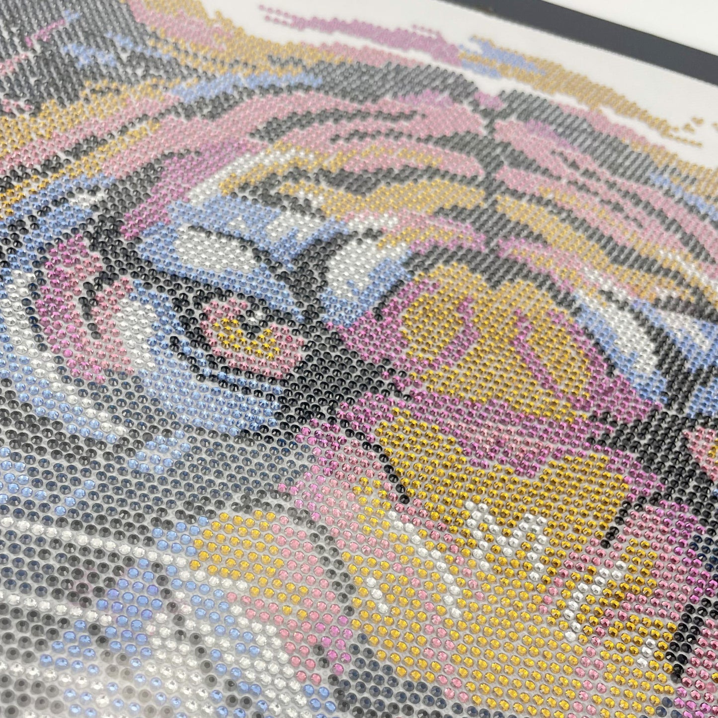 Large Rhinestone Tiger Hotfix Transfer